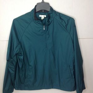 Lady Hagen Green Golf Jacket Golf Raincoat